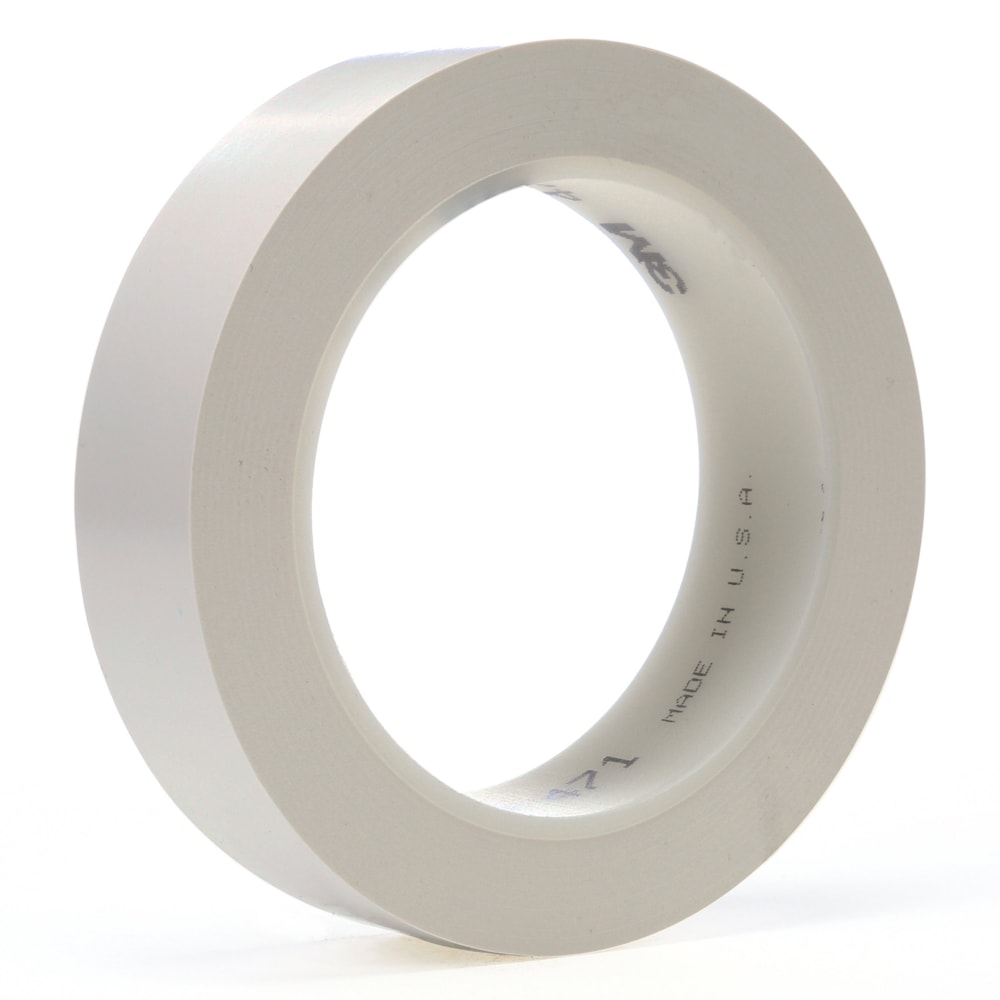 White 1'' X 36 yd 5.2 mil Vinyl Tape