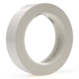 White 1'' X 36 yd 5.2 mil Vinyl Tape thumbnail 1