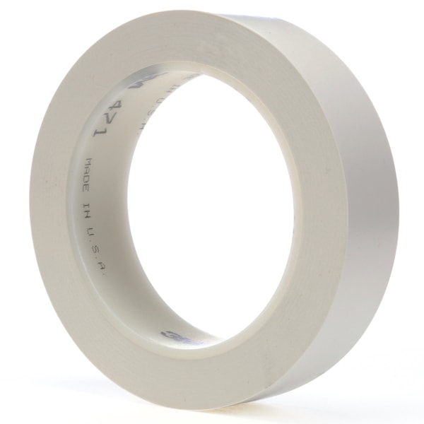 White 1'' X 36 yd 5.2 mil Vinyl Tape