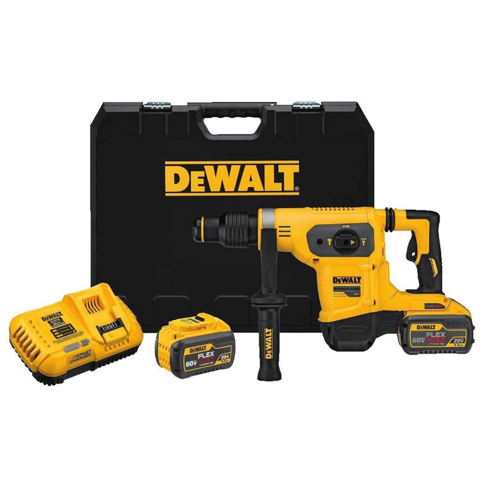 20V 60V MAX* Cordless Brushless 1 9/16" SDS Max Combination Hammer Kit