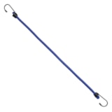 18" Bungee Cord with Steel Hooks, Blue, 10/Pack thumbnail 1