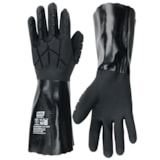 Black Chemical/Impact Protection Non-Cut Glove thumbnail 1
