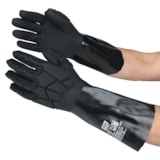 Black Chemical/Impact Protection Non-Cut Glove thumbnail 2