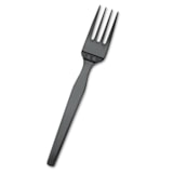 SmartStock® Black Medium-weight Polystyrene Fork Refills 960/Case thumbnail 2