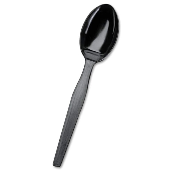 SmartStock® Black Medium-weight Polystyrene Multi-purpose Spoon Refill 960/Case