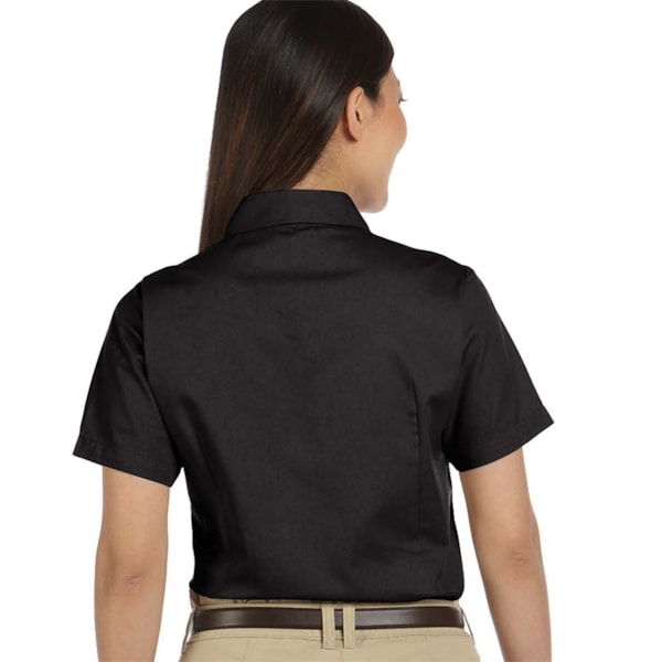 Easy Blend™ Women's Stain Release Short Sleeve Twill Shirt, Custom Product Add Your Logo