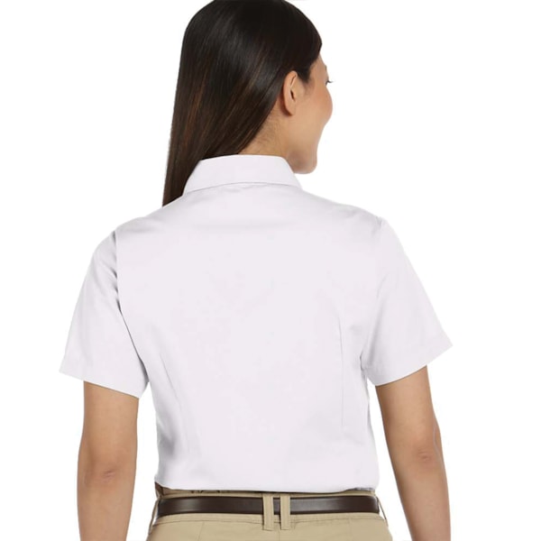 Easy Blend™ Women's Stain Release Short Sleeve Twill Shirt, Custom Product Add Your Logo