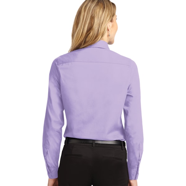 Easy Care Women's Long Sleeve Shirt, Custom Product Add Your Logo