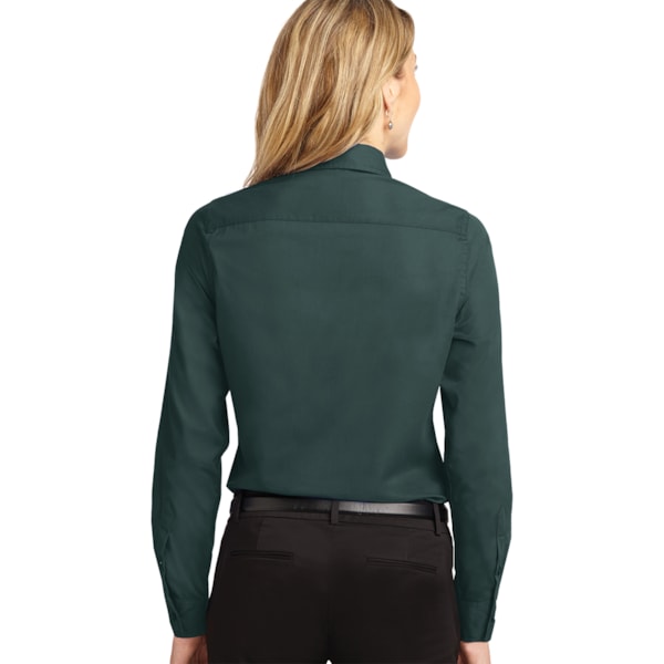 Easy Care Women's Long Sleeve Shirt, Custom Product Add Your Logo