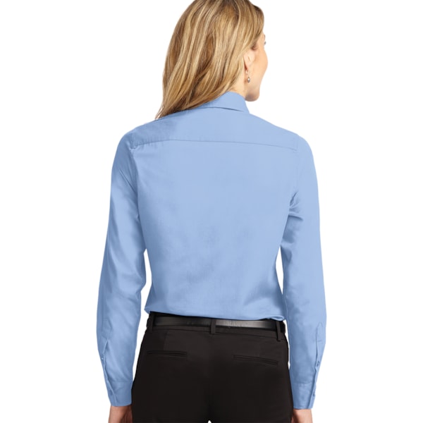 Easy Care Women's Long Sleeve Shirt, Custom Product Add Your Logo