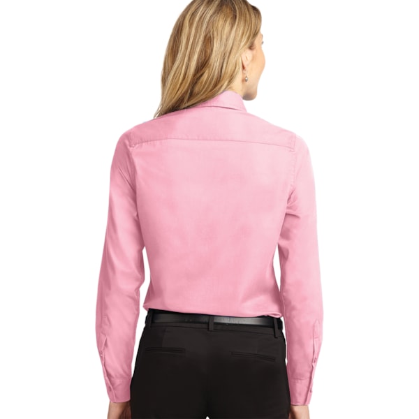 Easy Care Women's Long Sleeve Shirt, Custom Product Add Your Logo