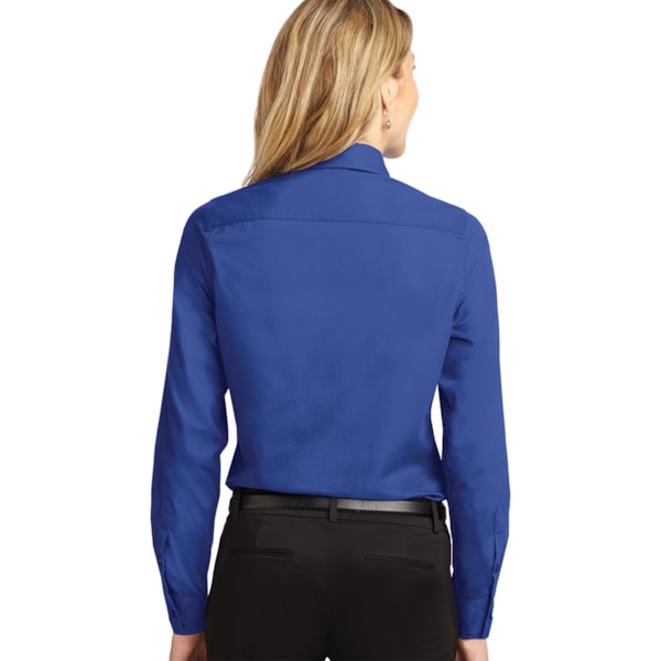 Easy Care Women's Long Sleeve Shirt, Custom Product Add Your Logo