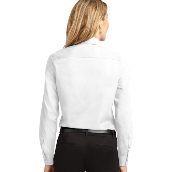 Easy Care Women's Long Sleeve Shirt, Custom Product Add Your Logo