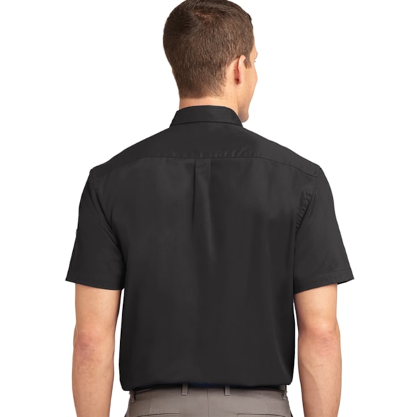 Easy Care Men's Short Sleeve Shirts, Custom Product Add Your Logo
