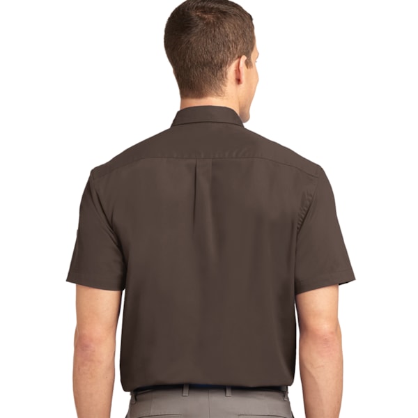 Easy Care Men's Short Sleeve Shirts, Custom Product Add Your Logo