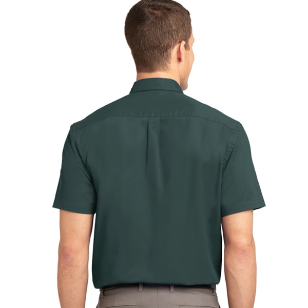 Easy Care Men's Short Sleeve Shirts, Custom Product Add Your Logo
