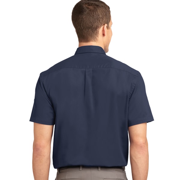 Easy Care Men's Short Sleeve Shirts, Custom Product Add Your Logo