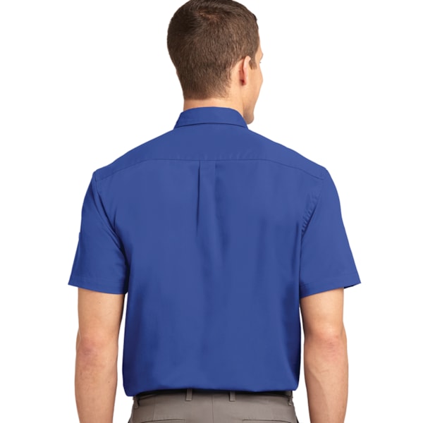 Easy Care Men's Short Sleeve Shirts, Custom Product Add Your Logo