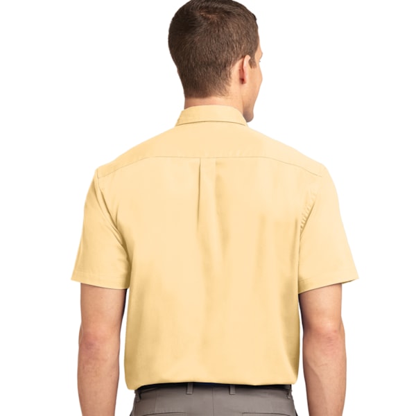 Easy Care Men's Short Sleeve Shirts, Custom Product Add Your Logo