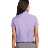 Easy Care Women's Short Sleeve Shirts, Custom Product Add Your Logo thumbnail 4