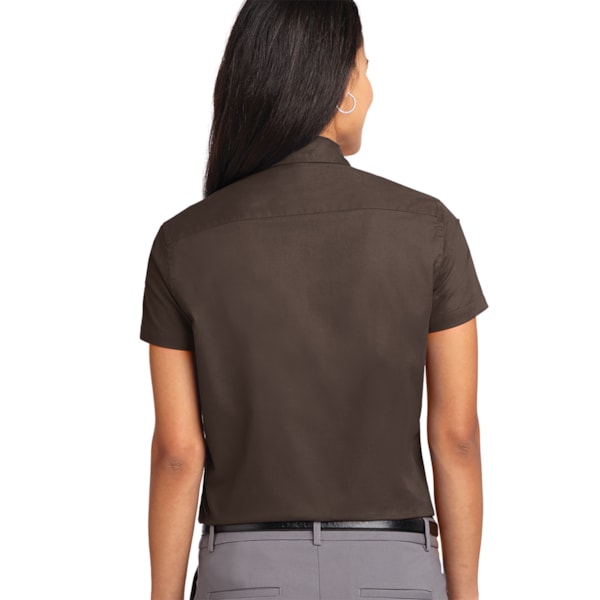 Easy Care Women's Short Sleeve Shirts, Custom Product Add Your Logo
