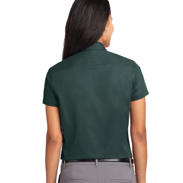 Easy Care Women's Short Sleeve Shirts, Custom Product Add Your Logo