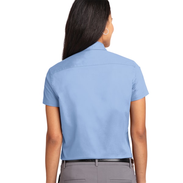 Easy Care Women's Short Sleeve Shirts, Custom Product Add Your Logo