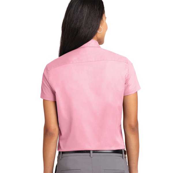Easy Care Women's Short Sleeve Shirts, Custom Product Add Your Logo