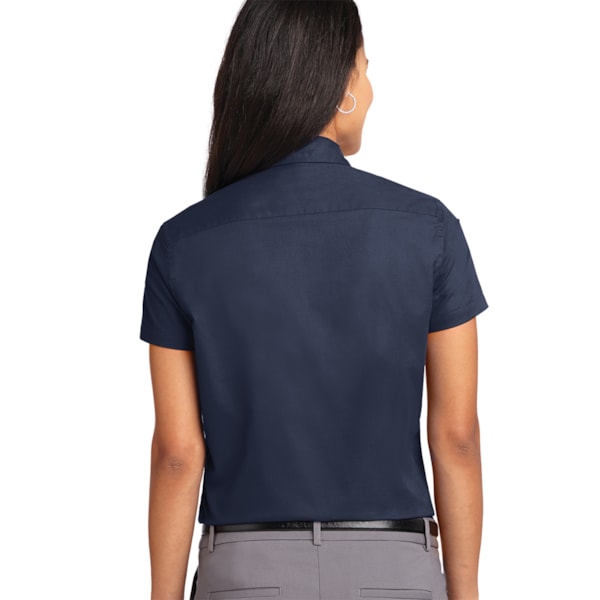 Easy Care Women's Short Sleeve Shirts, Custom Product Add Your Logo