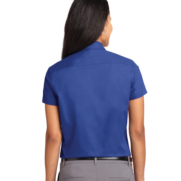 Easy Care Women's Short Sleeve Shirts, Custom Product Add Your Logo
