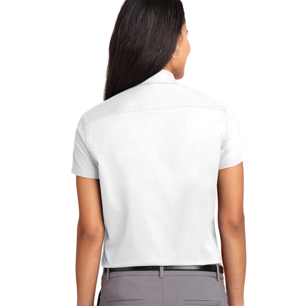 Easy Care Women's Short Sleeve Shirts, Custom Product Add Your Logo