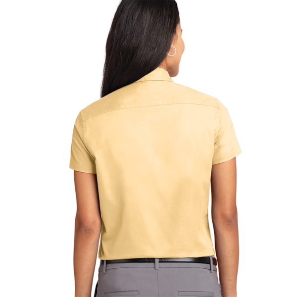 Easy Care Women's Short Sleeve Shirts, Custom Product Add Your Logo