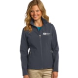 Women's Core Soft Shell Jacket, Custom Product Add Your Logo thumbnail 1