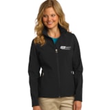 Women's Core Soft Shell Jacket, Custom Product Add Your Logo thumbnail 2