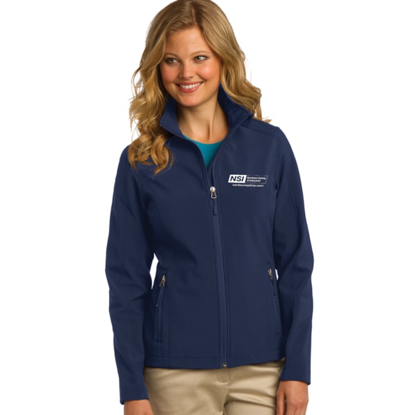 Women's Core Soft Shell Jacket, Custom Product Add Your Logo