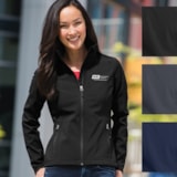 Women's Core Soft Shell Jacket, Custom Product Add Your Logo thumbnail 4