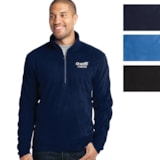 Men's Microfleece 1/2-Zip Pullover, Custom Product Add Your Logo thumbnail 2