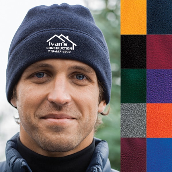 R-Tek® Stretch Fleece Beanie, Custom Product Add Your Logo