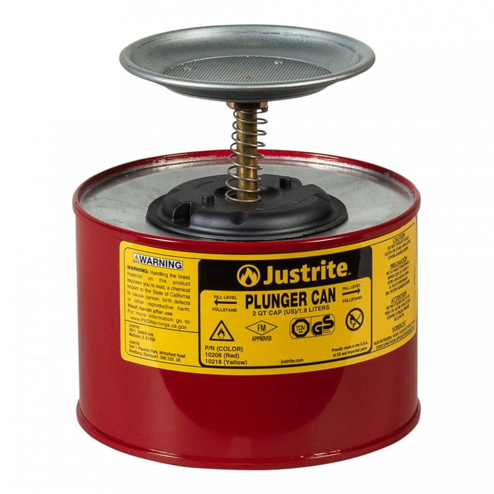 2 Qt. Plunger Can