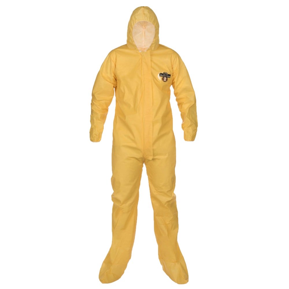 ChemMax®1 Hood, Boots, & Elastic Wrist Coveralls Each