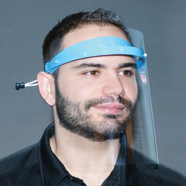 Protective Face Shield Kit With 10 Visors