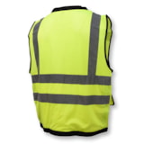 Class 2 Heavy Duty Mesh Surveyor Vest With Zipper thumbnail 4