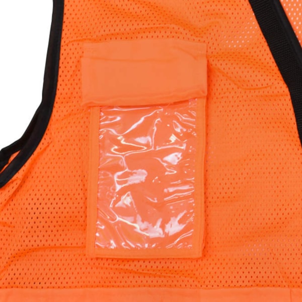 Class 2 Heavy Duty Mesh Surveyor Vest With Zipper
