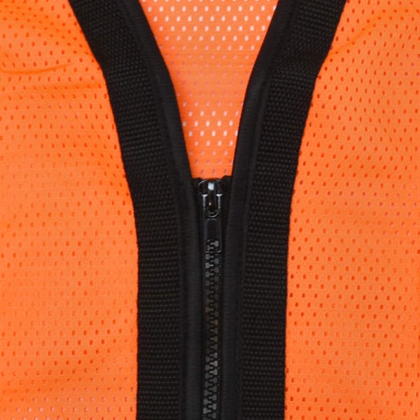Class 2 Heavy Duty Mesh Surveyor Vest With Zipper