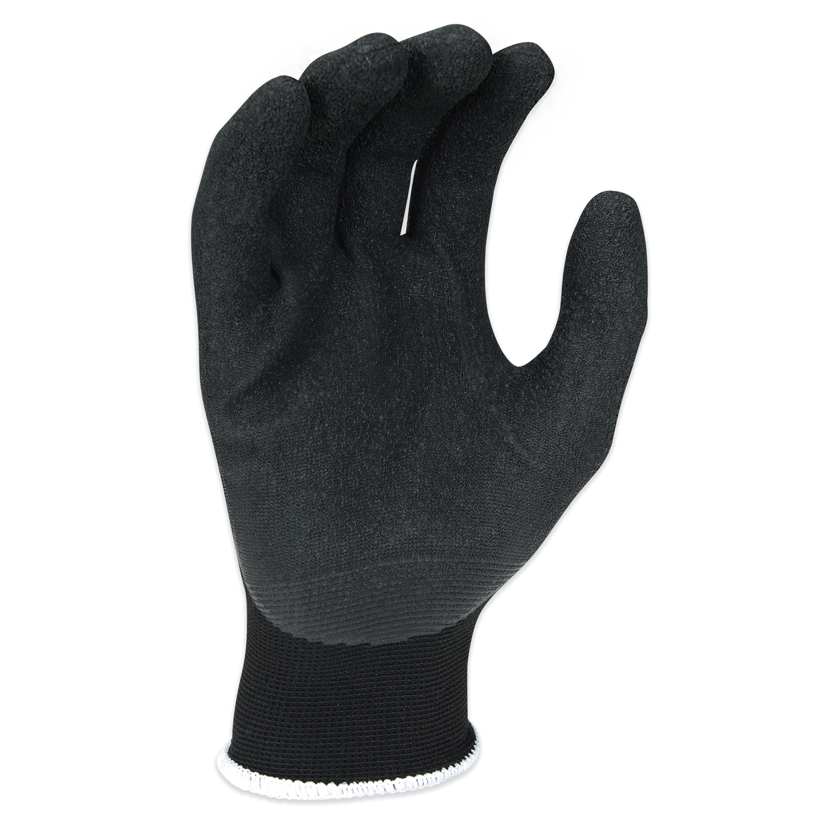 NSI Ruf-flex® Lite Black Rubber Palm Coated Nylon String Knit