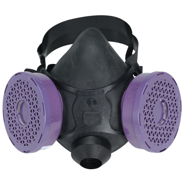 P100 High Efficiency Half Mask Respirator with Filters