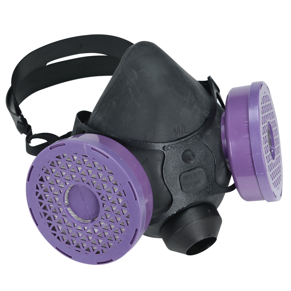 P100 High Efficiency Half Mask Respirator with Filters