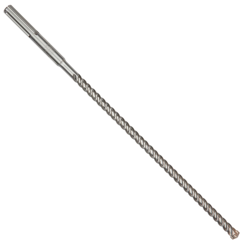 5/8" x 21 1/2" SDS Max 4-Cutter High Impact Hammer Bit, Carbide Tip, Hardened Steel