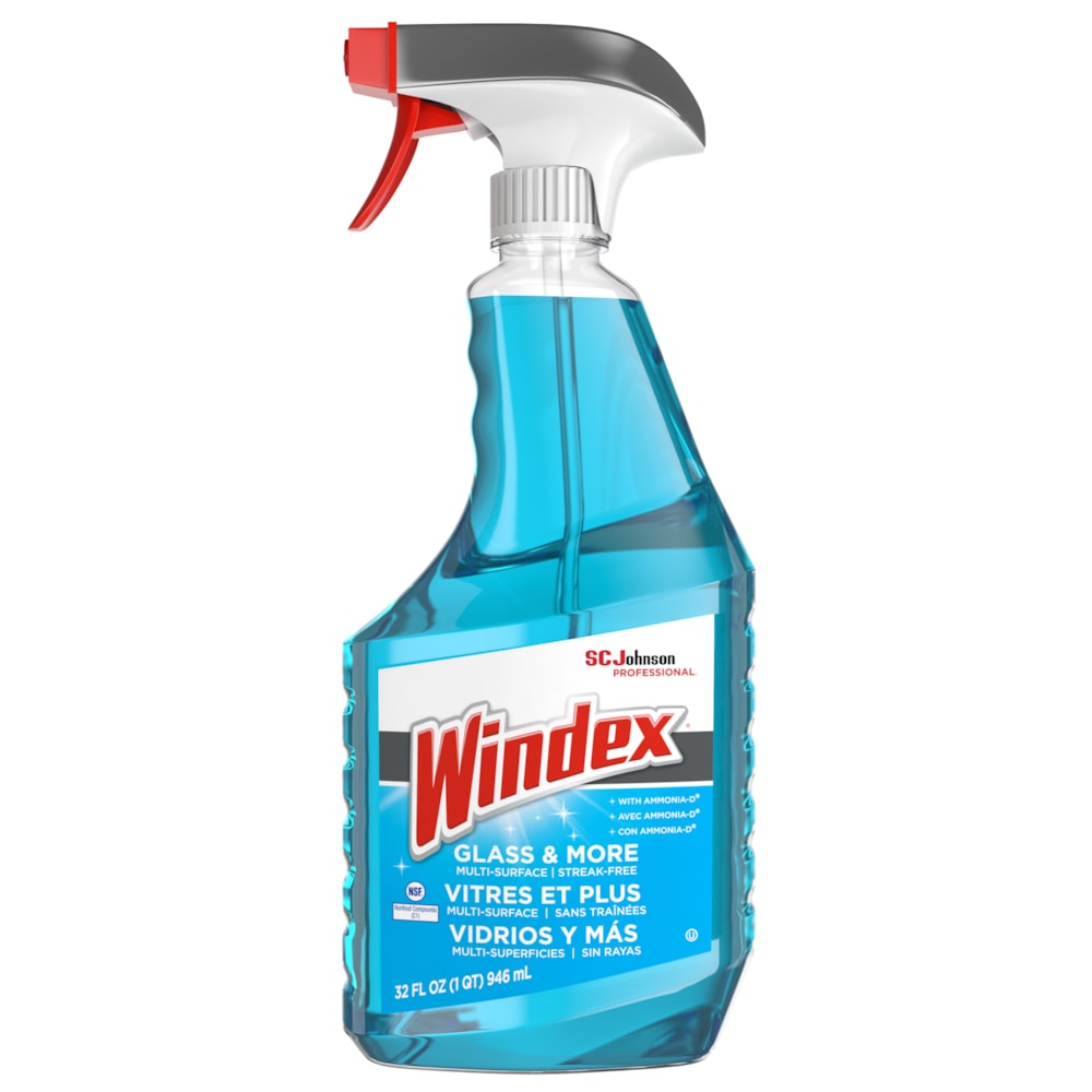 Glass & More Multi-Surface, Streak-Free Cleaner 32 oz (8/cs)