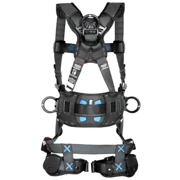 FT-One™ 3D Construction Belted Full Body Harness, Quick Connect Adjustments